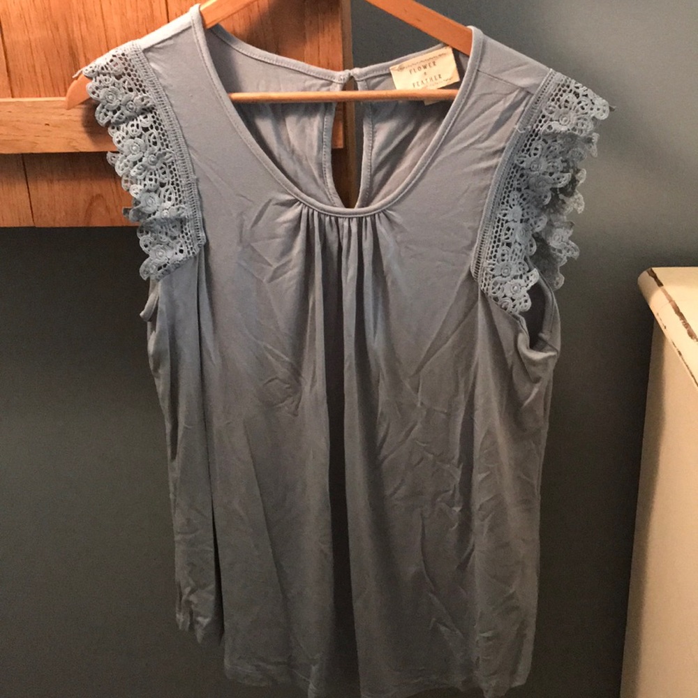 Sky Blue Blouse